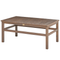 Beliani MANILA II - Lounge set for 4 - Dark wood color - Acacia wood