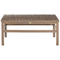 Beliani MANILA II - Lounge set for 4 - Dark wood color - Acacia wood