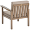 Beliani MANILA II - Lounge set for 4 - Dark wood color - Acacia wood