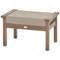 Beliani MANILA II - Lounge set for 4 - Dark wood color - Acacia wood