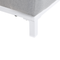 Beliani ROVIGO - Armchair - Light gray - Polyester