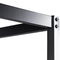 Beliani LESTARDS - Canopy bed - Black - 140 x 200 cm - Steel