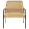 Beliani PRASIMO - Garden chair set of 2 - Natural l- Rattan