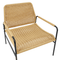 Beliani PRASIMO - Garden chair set of 2 - Natural l- Rattan