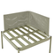 Beliani TERRACINA - Lounge set for 2 - Green - Aluminum