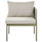 Beliani TERRACINA - Lounge set for 2 - Green - Aluminum