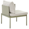 Beliani TERRACINA - Lounge set for 2 - Green - Aluminum