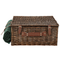 Beliani ECLAIR - Picnic basket for 4 - Brown - Wicker