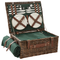 Beliani ECLAIR - Picnic basket for 4 - Brown - Wicker