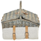Beliani CANELE- Picnic basket for 4 - Gray - Wicker