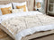 Beliani ULUYOL - Plaid - Light beige - Cotton
