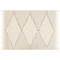 Beliani ULUYOL - Plaid - Light beige - Cotton