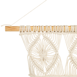 Beliani LAHRI - Wall Hanger - Beige - Cotton