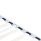 Beliani LESTARDS - Canopy bed - White - 180 x 200 cm - Steel
