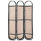 Beliani CORTONA - Room divider - Natural/Black - Rattan