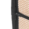 Beliani CORTONA - Room divider - Natural/Black - Rattan