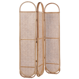 Beliani CORTONA - Room divider - Natural - Rattan