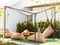 Beliani AVENTINE - Garden pavilion - Beige - Steel