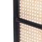 Beliani POTENZA - Room divider - Natural/Black - Rattan