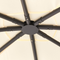 Beliani VOMERO - Garden pavilion - Beige - Steel