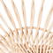 Beliani POMEZIA - Folding screen - Natural - Rattan