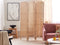 Beliani POTENZA - Room divider - Natural - Rattan