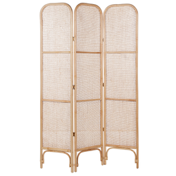 Beliani POTENZA - Room divider - Natural - Rattan