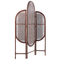 Beliani VIGEVANO - Folding screen - Dark - Rattan