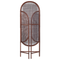 Beliani VIGEVANO - Folding screen - Dark - Rattan