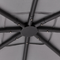 Beliani VOMERO - Garden pavilion - Gray - Steel