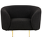 Beliani LOEN - Living room set - Black - Polyester