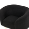 Beliani LOEN - Living room set - Black - Polyester