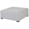 Beliani AREZZO - Garden bench for 4 - Light gray - Polyester