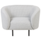 Beliani LOEN - Living room set - White/Black - Polyester