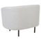 Beliani LOEN - Living room set - White/Black - Polyester