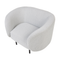 Beliani LOEN - Living room set - White/Black - Polyester