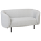 Beliani LOEN - Living room set - White/Black - Polyester