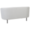 Beliani LOEN - Living room set - White/Black - Polyester