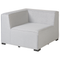 Beliani AREZZO - Lounge set for 7 - Left sided - Light gray - Polyester