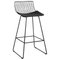 Beliani FREDONIA - Bar stool set of 2 - Black - Metal