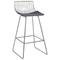Beliani FREDONIA - Bar stool set of 2 - Silver - Metal