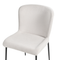 Beliani ADA - Dining room chair set of 2 - Cream - Polyester