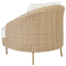 Beliani ARCILLE - Garden chair - Natural - PE rattan