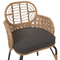 Beliani PRATELLO - Garden chair set of 2 - Natural - Rattan