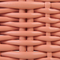 Beliani ARCILLE - Garden chair - Pink - PE rattan