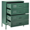 Beliani ENAGO - Office cabinet - Dark green - Steel