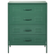 Beliani ENAGO - Office cabinet - Dark green - Steel