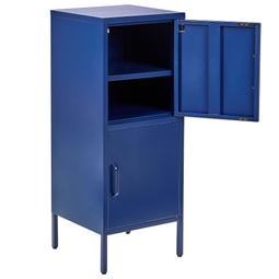 Beliani HURON - Office cabinet - Dark blue - Steel