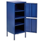 Beliani HURON - Office cabinet - Dark blue - Steel