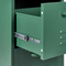 Beliani WOSTOK - Office cabinet - Dark green - Steel